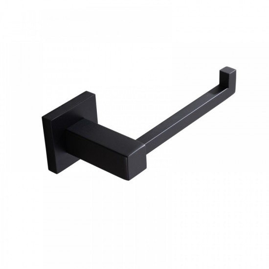 Ottimo Nero Black Toilet Roll Paper Holder